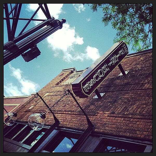 an artsy picture of the short north pint house
